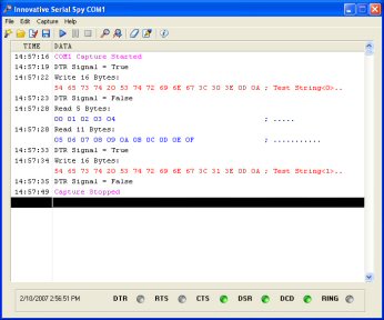 serial monitor program screen shot
